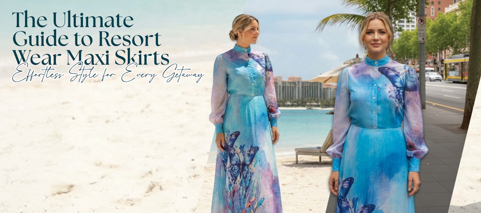 Resort Wear Maxi Skirts